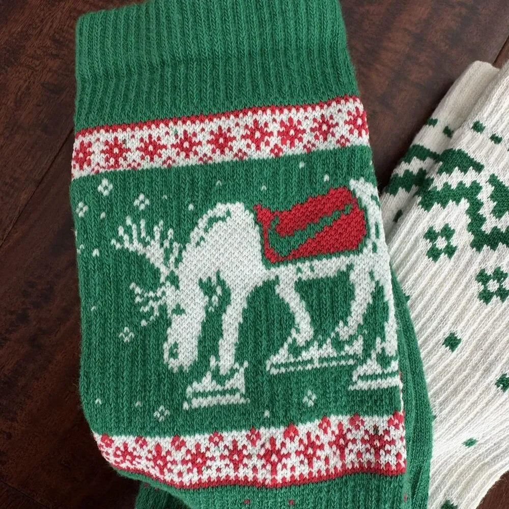 Nike Everyday Plus Cushioned Winter Wonderland Crew Socks